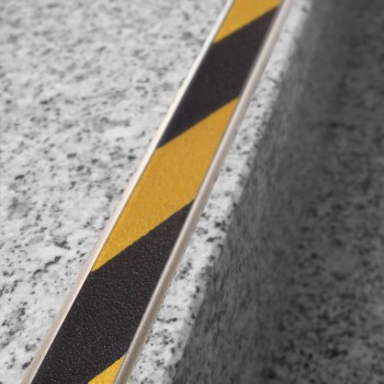 Novopletina Safety Alu. 42x2500 Negro/Amarillo-157