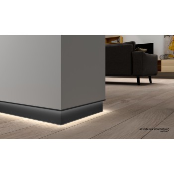 Novorodapie Eclipse Alu. a:13 h100 Negro mate-90