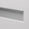 Novorodapie Eclipse Alu. a:13 h70 Plata mate-13