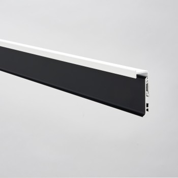 Novorodapie Eclipse Shadow Alu. h:13  Negro mate-90